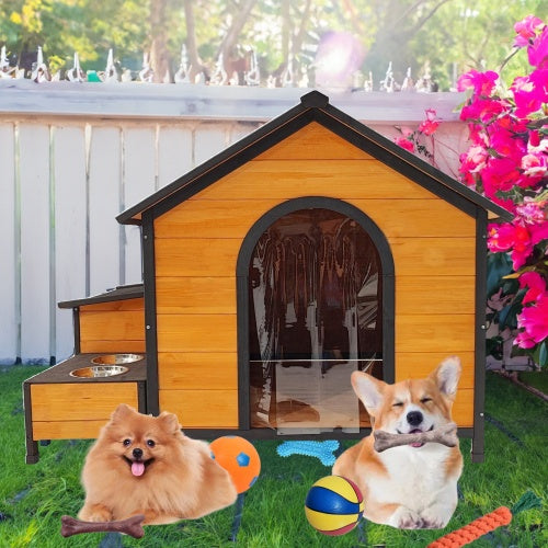 Deluxe Wooden Pet Retreat
