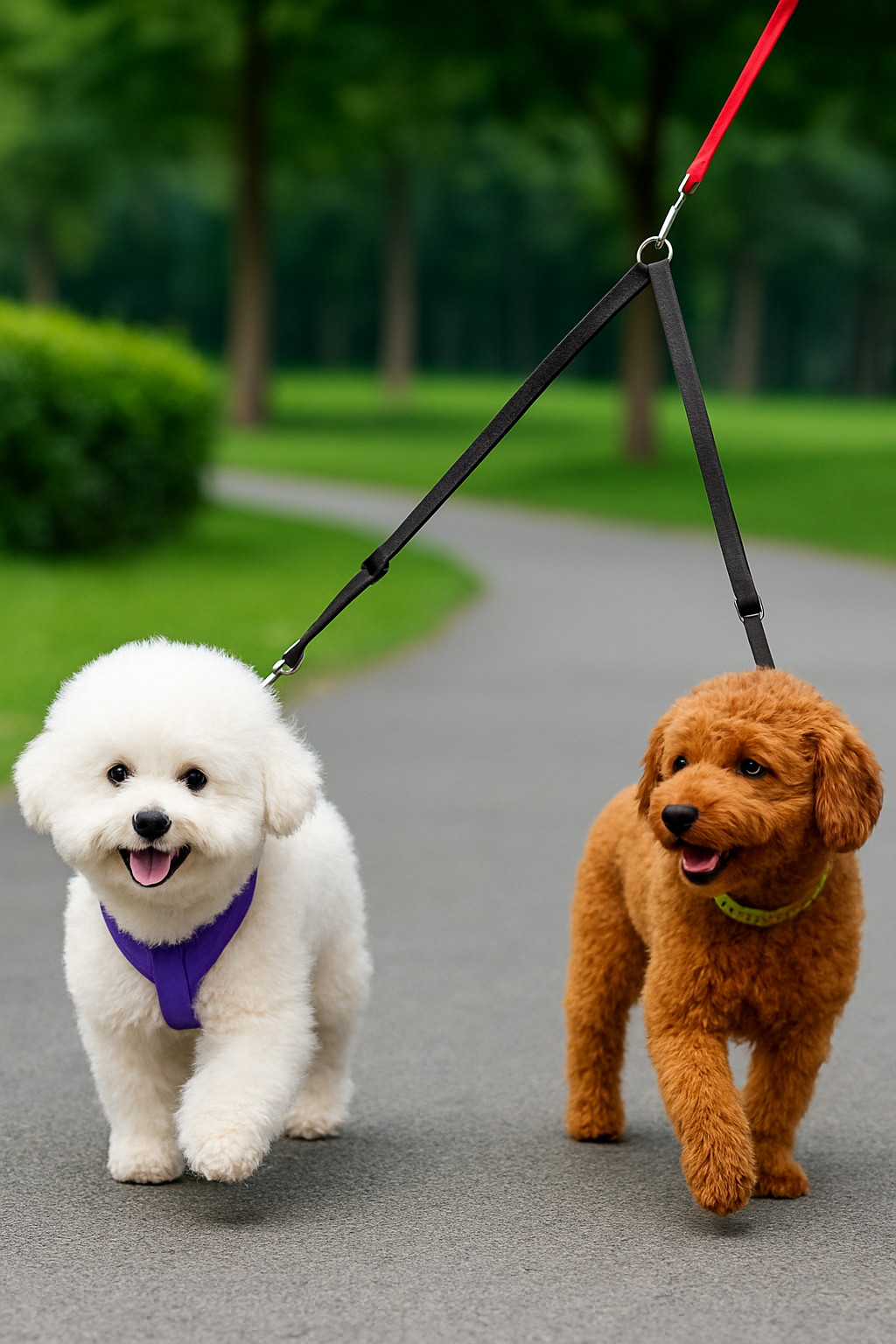 Dual Paw Leash